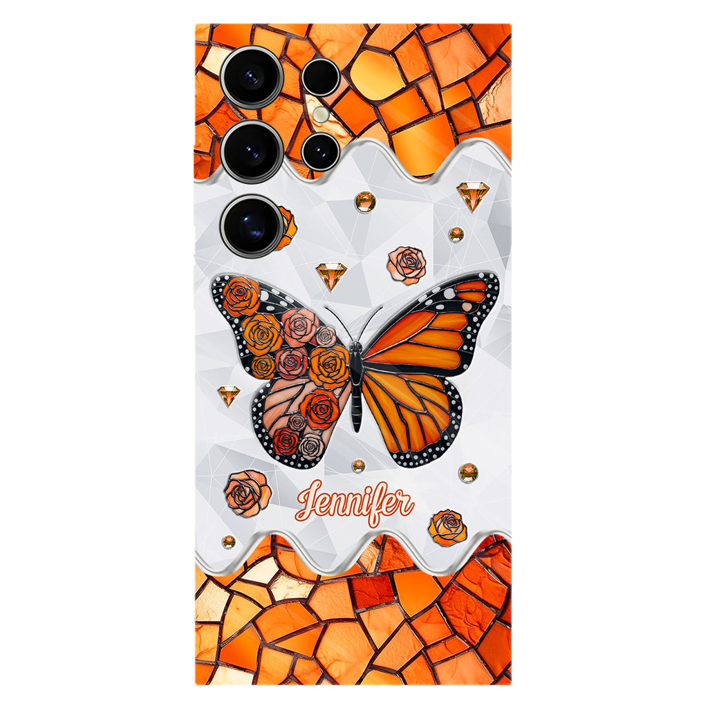 Beautiful Butterfly - Personalized Butterfly Full Print Phone Case