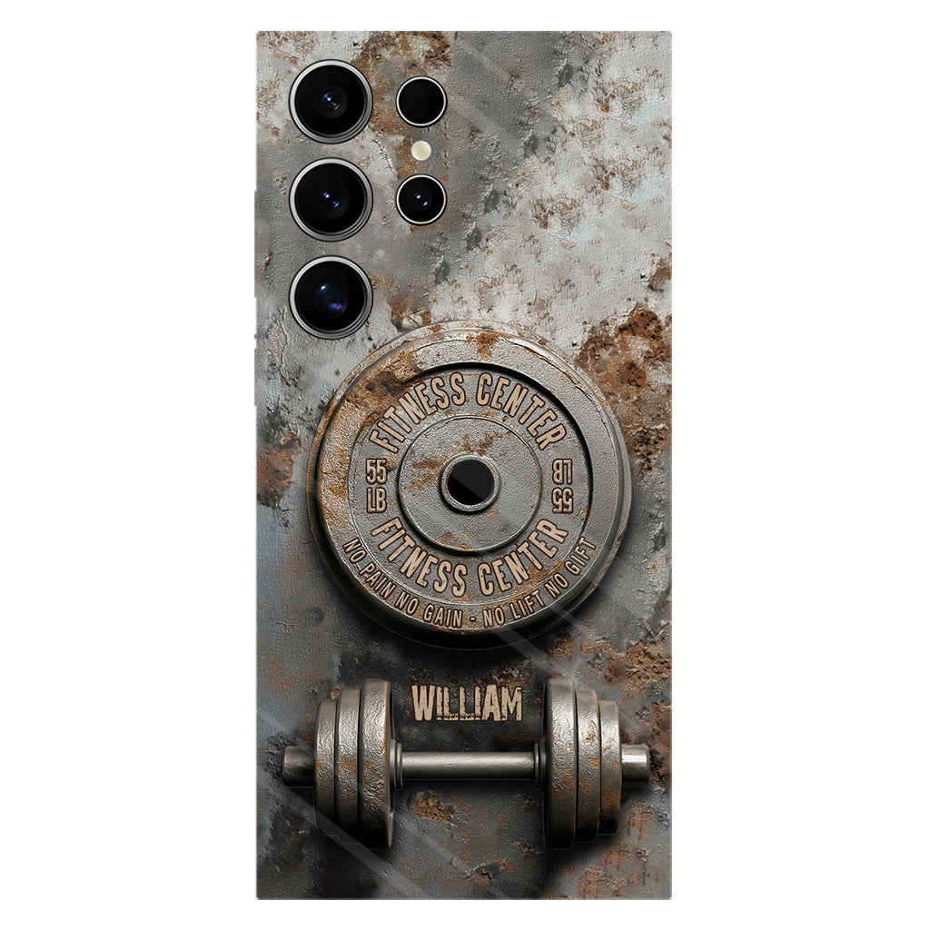 No Pain No Gain - Personalized Fitness Full Print Phone Case