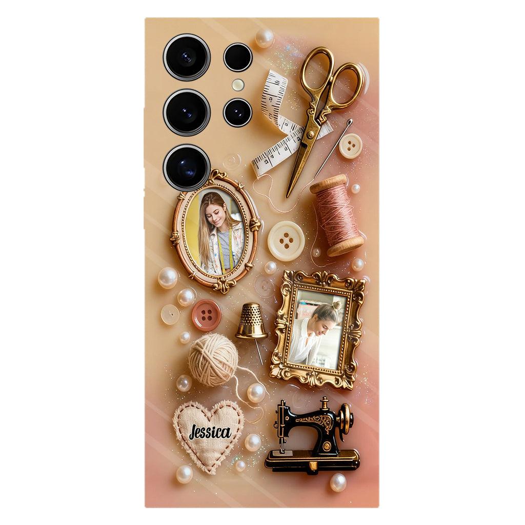 Love Sewing - Personalized Sewing Full Print Phone Case