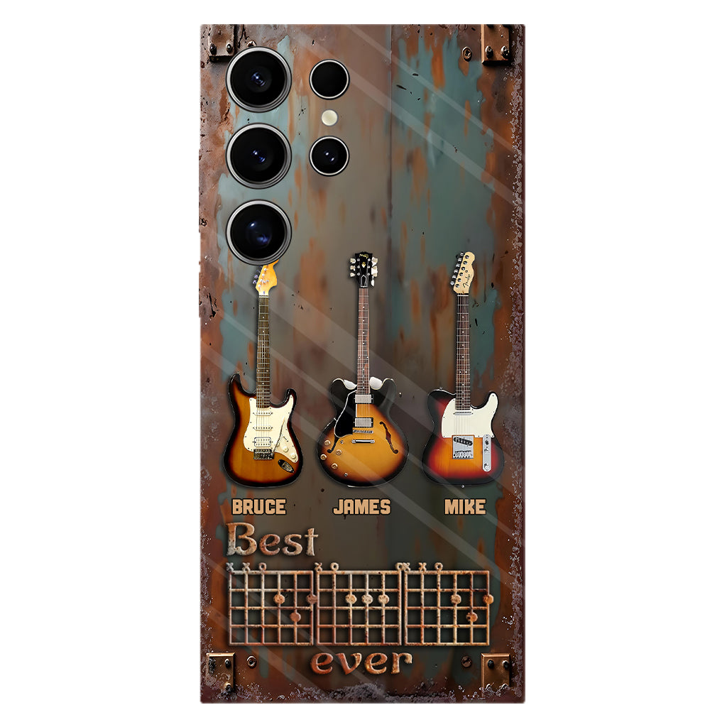 Best Guitar Dad Ever - Personalized Guitar Full Print Phone Case