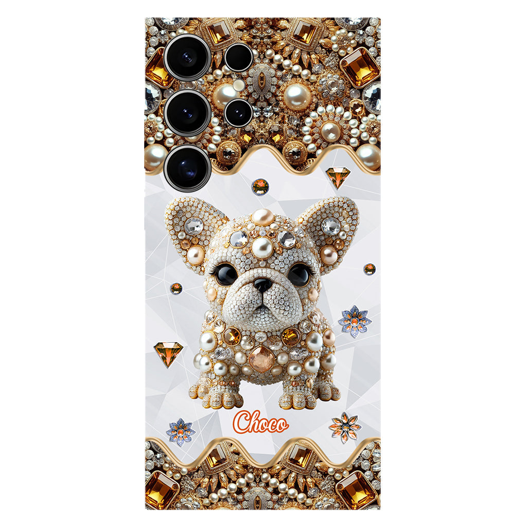 Love French Bulldog - Personalized Dog Full Print Phone Case