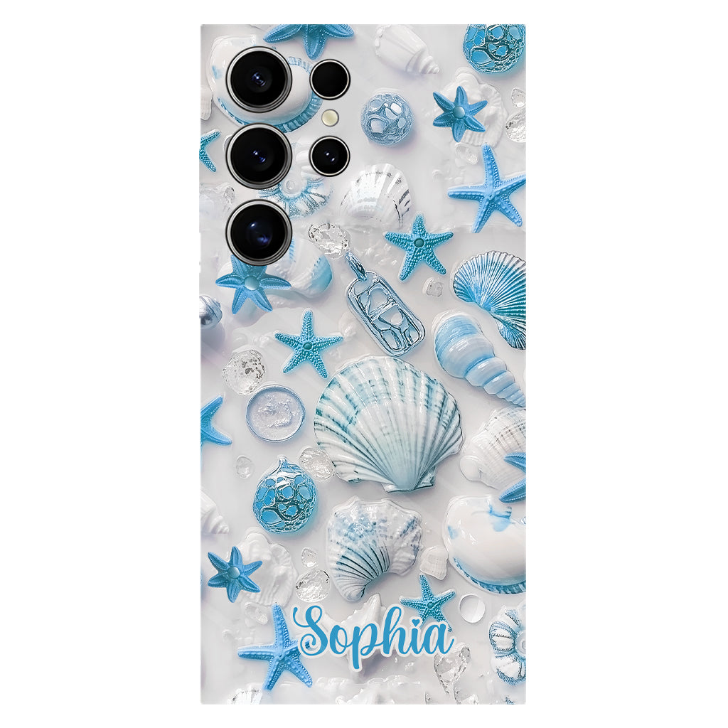 Beach Lovin' Girl - Personalized Sea Lover Full Print Phone Case