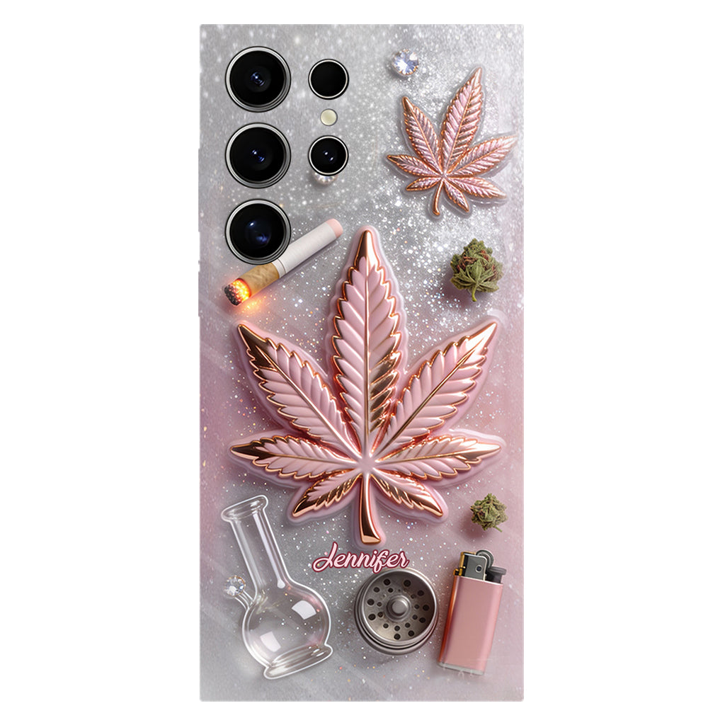 Magic Leaf - Personalized Weed Full Print Phone Case