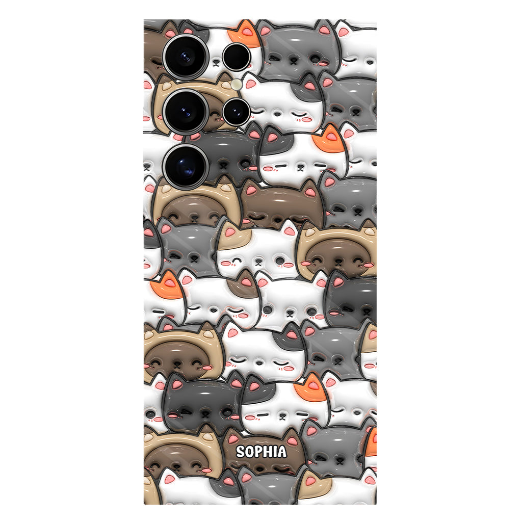 Yes I Do Need All These Cats - Personalized Cat Full Print Phone Case