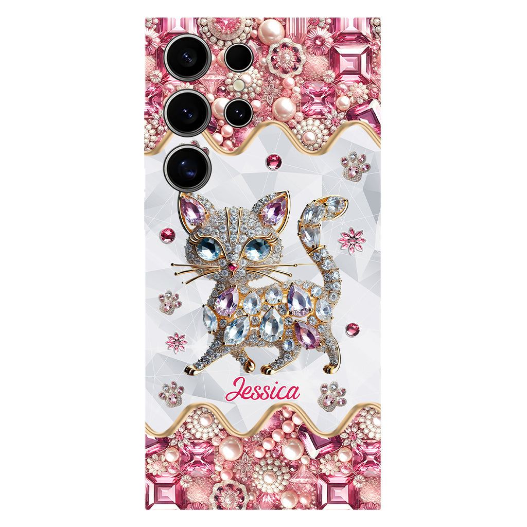 Just A Girl Who Loves Cats - Personalized Cat Full Print Phone Case