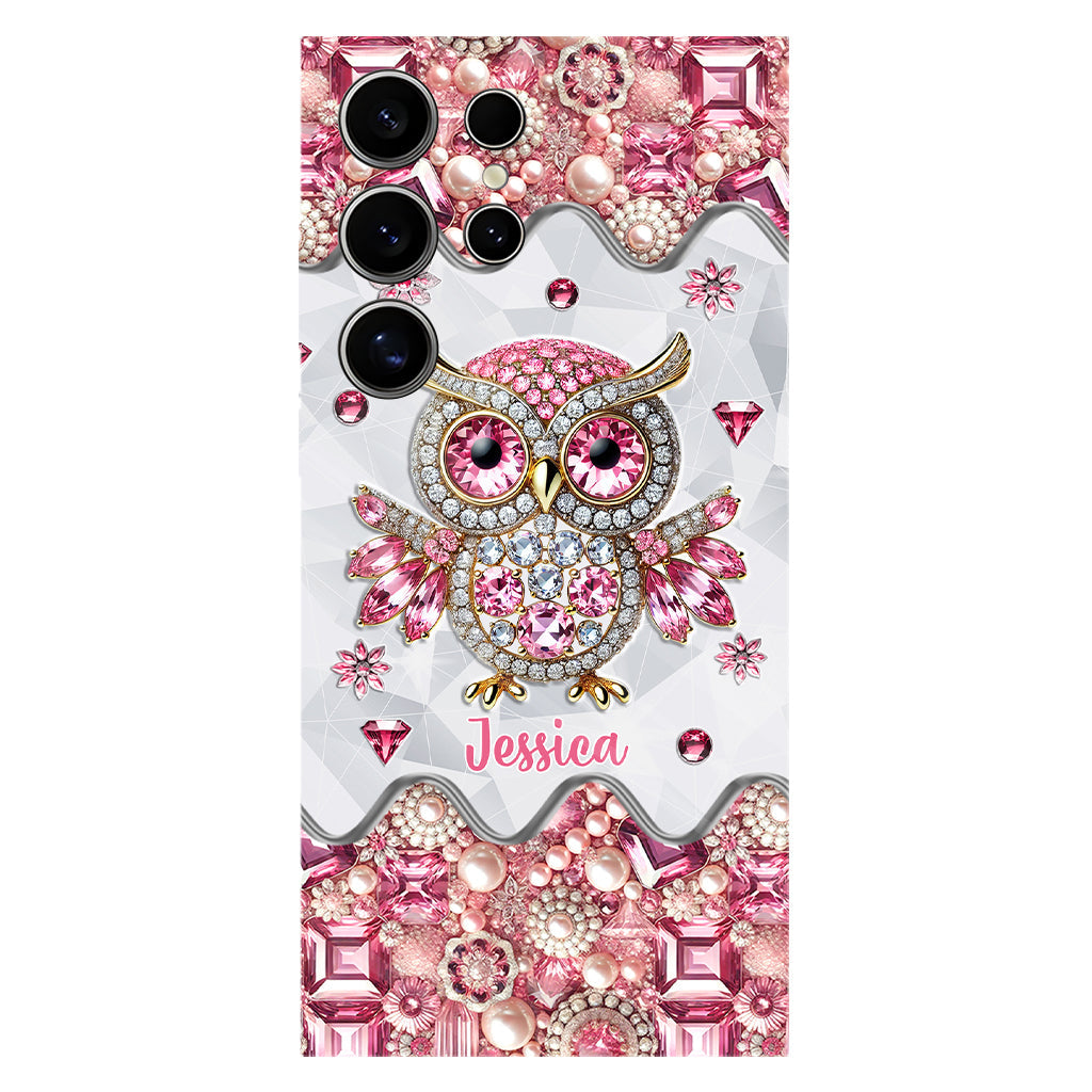Just A Girl Who Loves Owls - Personalized Owl Full Print Phone Case