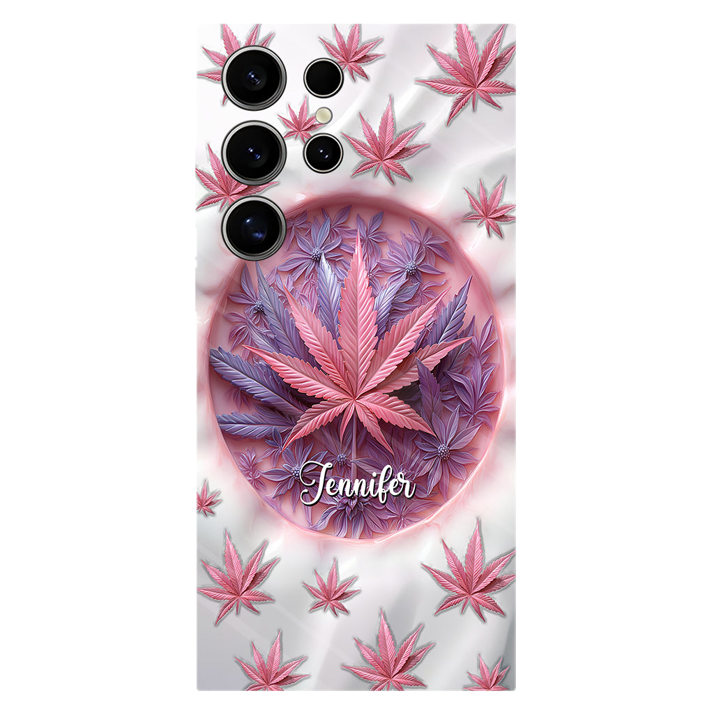 High Life - Personalized Weed Full Print Phone Case