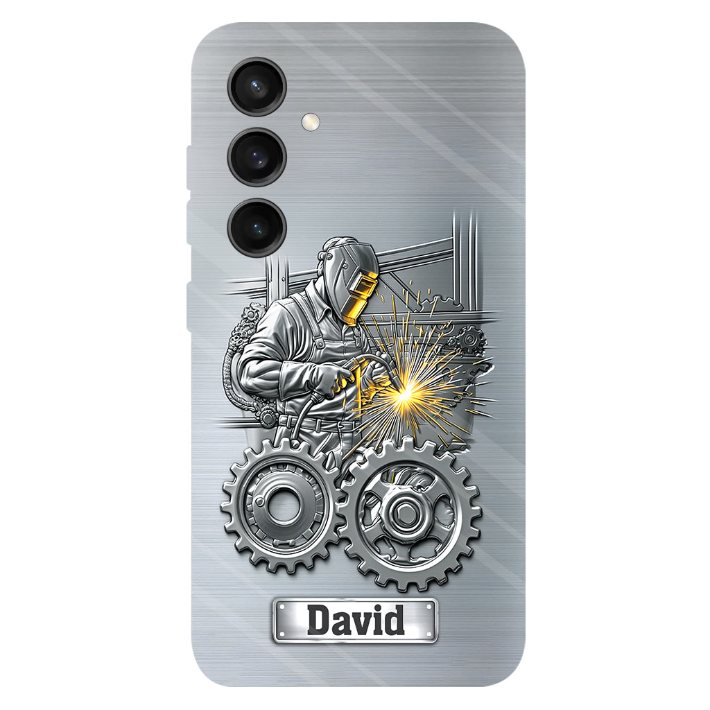 Strong Ones Become Welder - Personalized Welder Full Print Phone Case