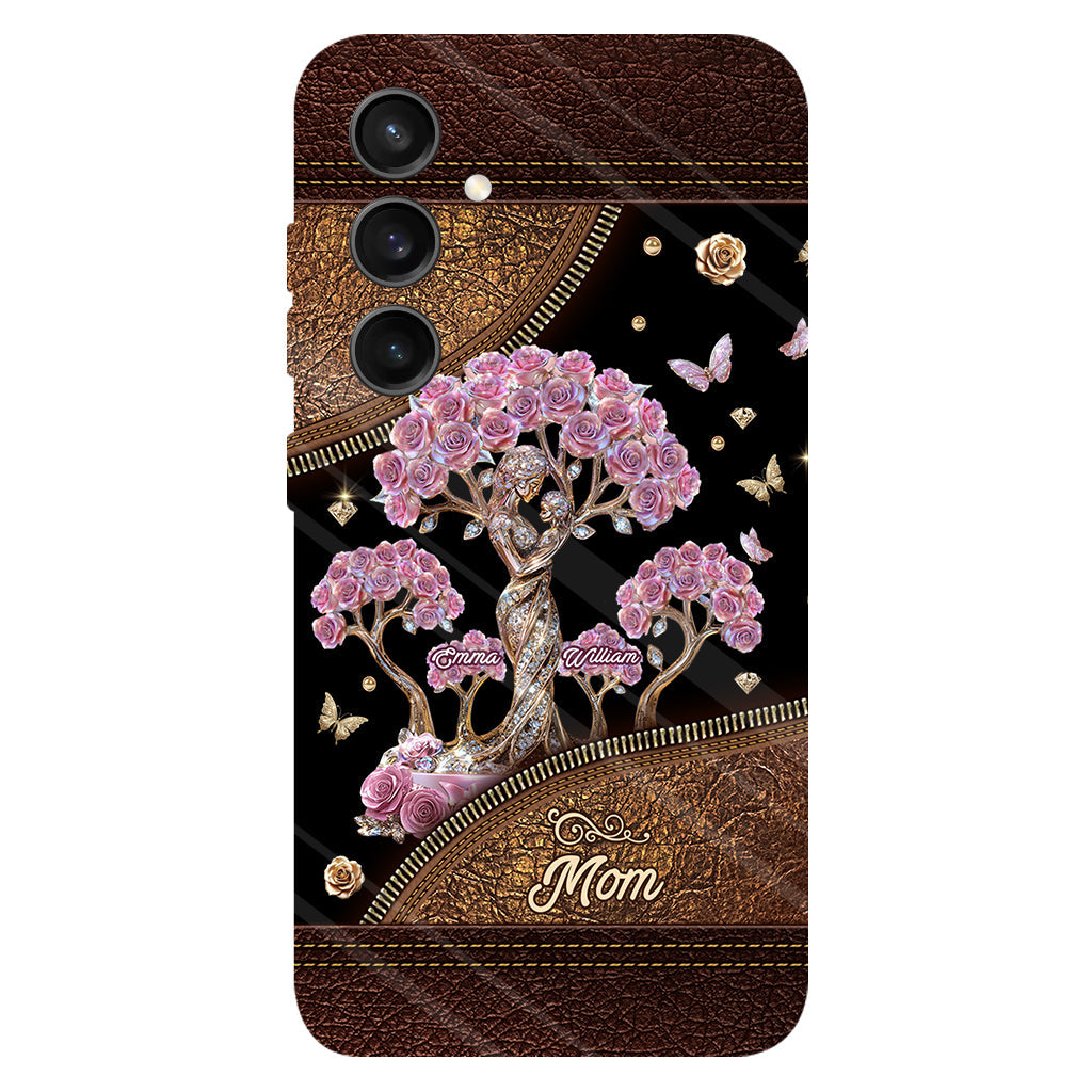 The Love Between Mother And Her Kids - Personalized Mother Full Print Phone Case