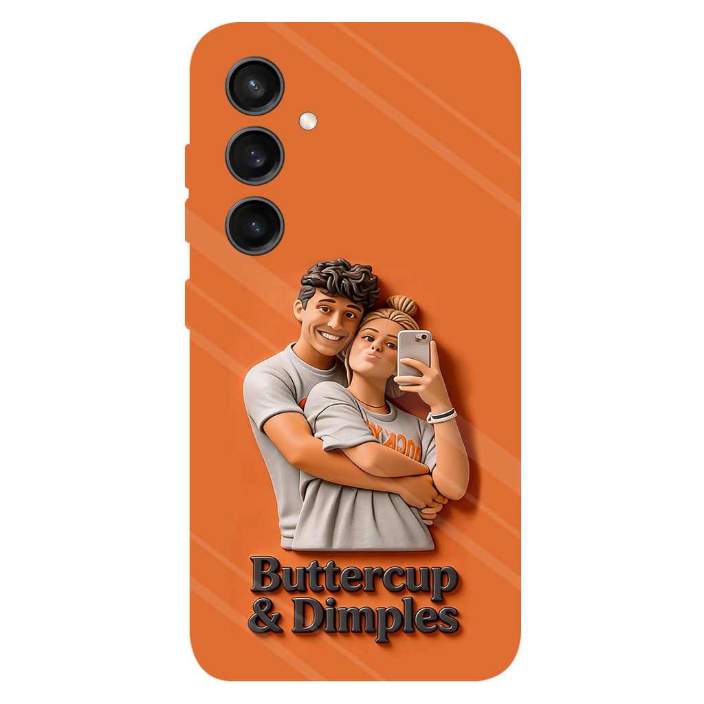 Custom From Any Photo - Perfect Valentine's Day Gift - Personalized Couple Full Print Phone Case