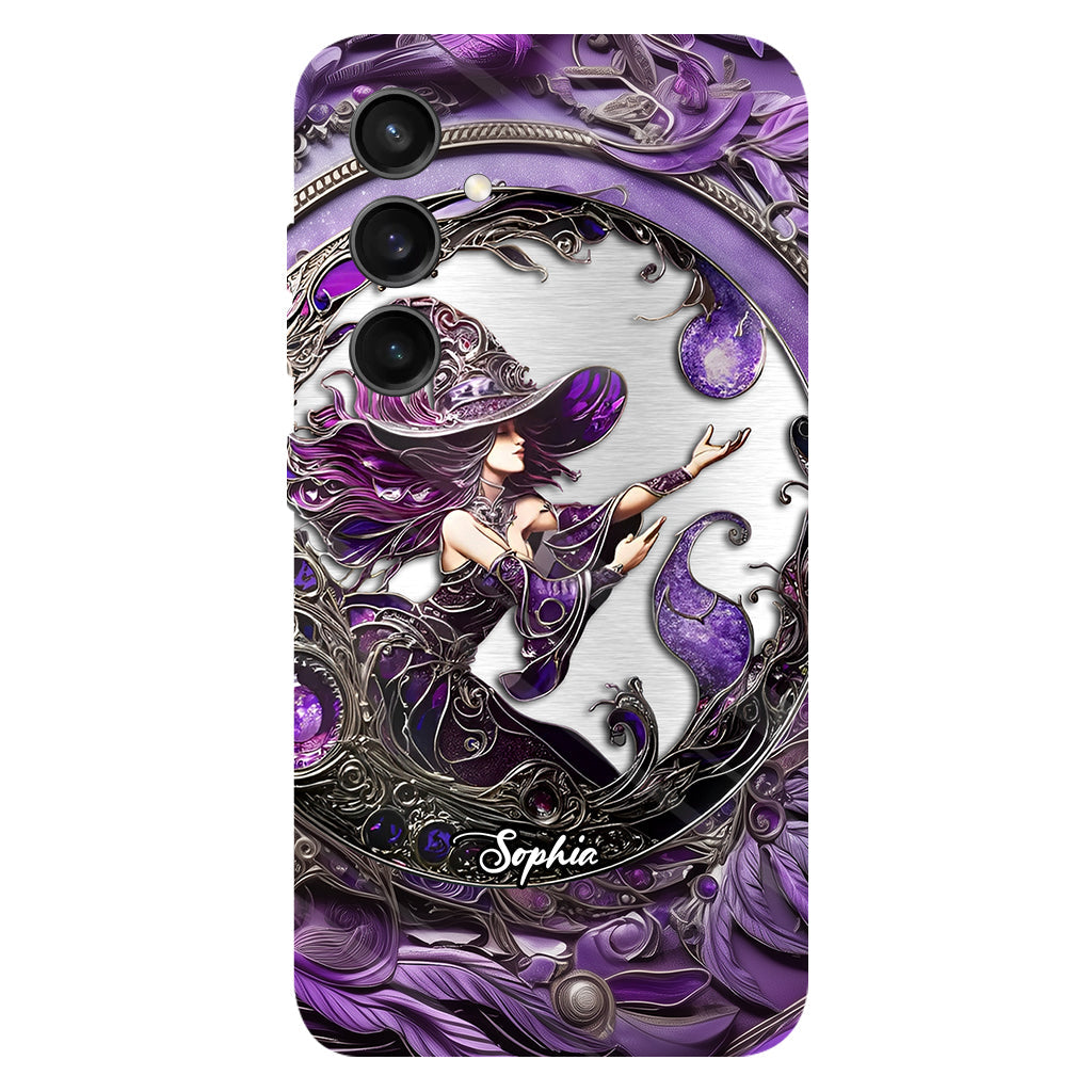 Beautiful Witch - Personalized Witch Full Print Phone Case