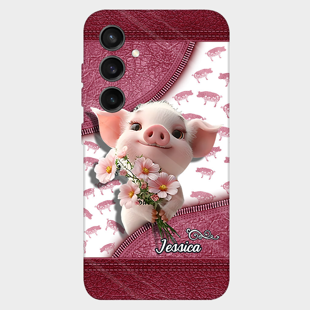 Love Pig - Personalized Pig Lover Full Print Phone Case