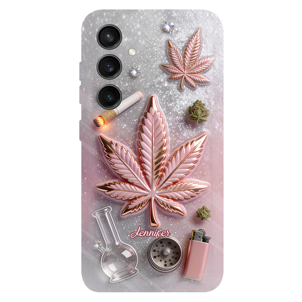 Magic Leaf - Personalized Weed Full Print Phone Case