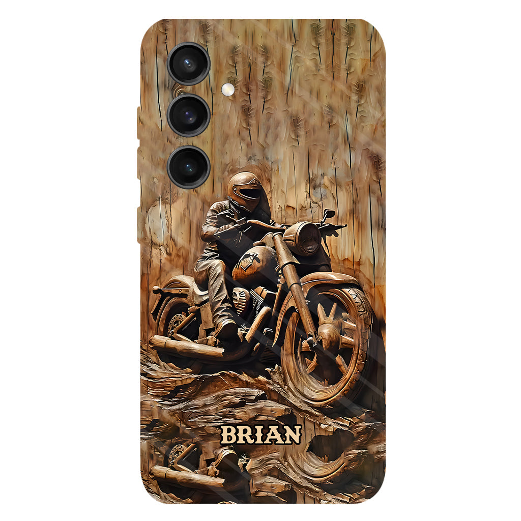 Biker - Personalized Biker Full Print Phone Case