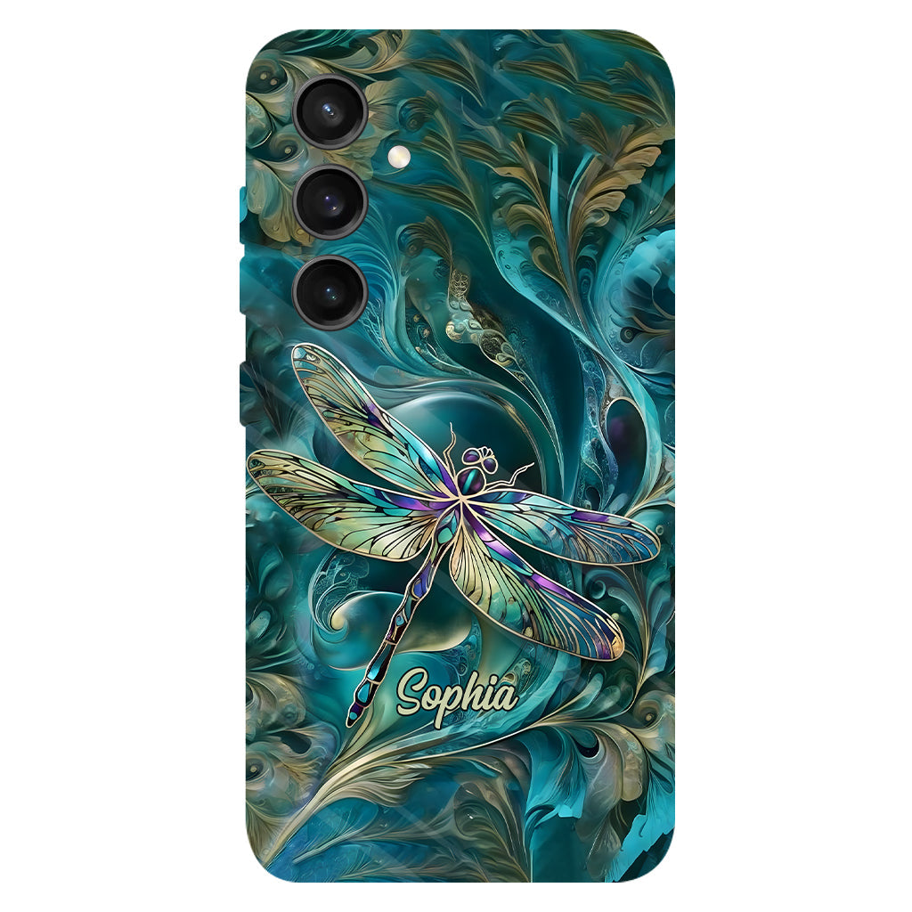 Beautiful Dragonfly - Personalized Dragonfly Full Print Phone Case