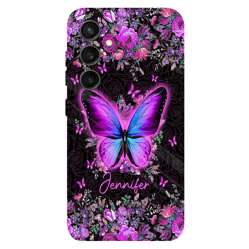 Love Butterflies - Personalized Butterfly Full Print Phone Case