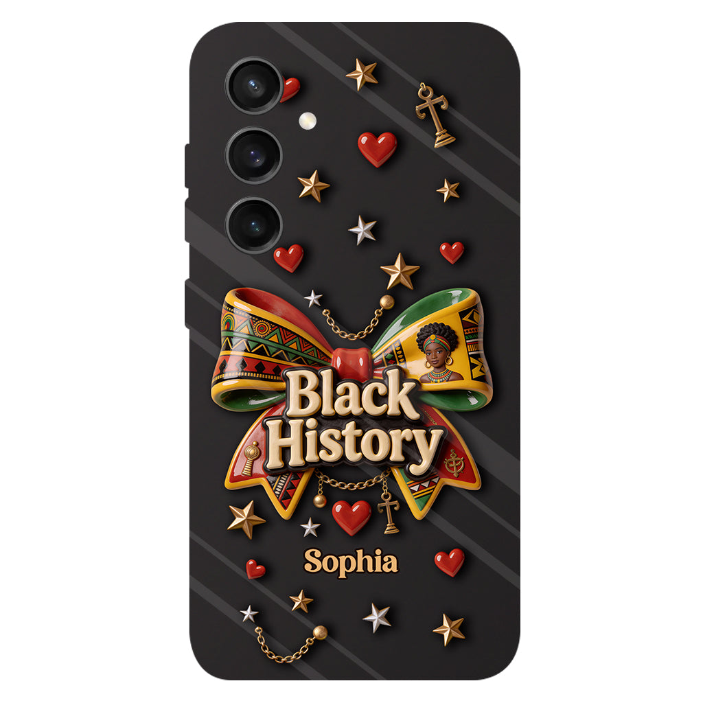 Black History Month - Personalized African American Full Print Phone Case