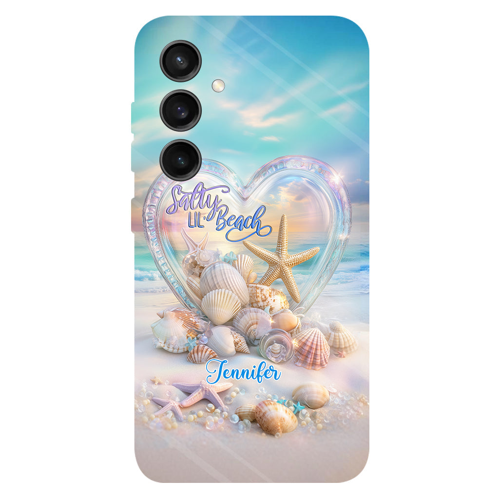 Salty Lil Beach - Personalized Sea Lover Full Print Phone Case