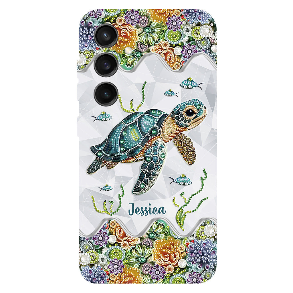 Just A Girl Who Loves Turtle - Personalized Turtle Full Print Phone Case