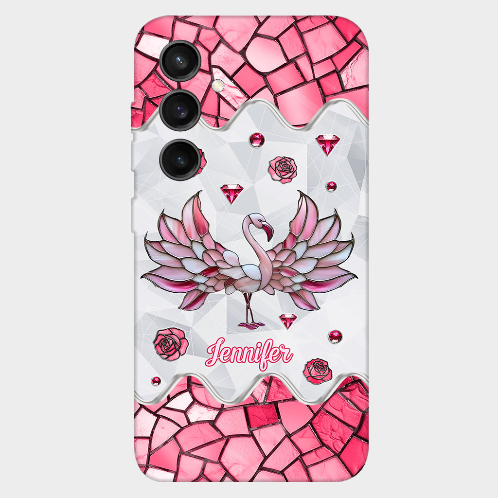Beautiful Flamingo - Personalized Flamingo Full Print Phone Case