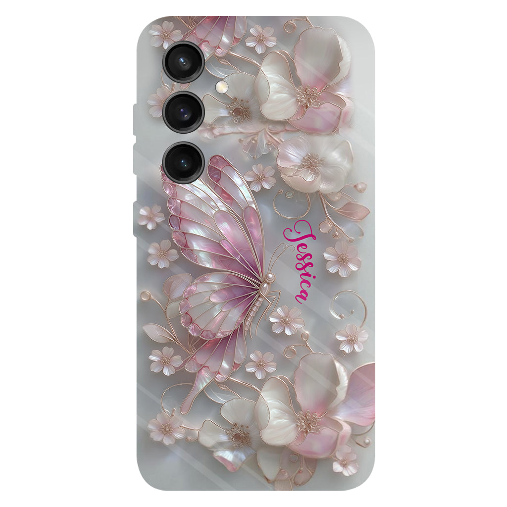 Love Butterflies - Personalized Butterfly Full Print Phone Case