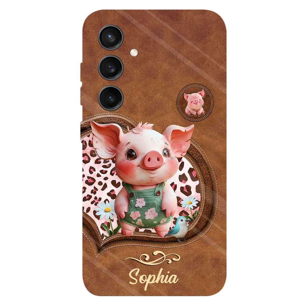 Cute Pig - Personalized Pig Lover Full Print Phone Case