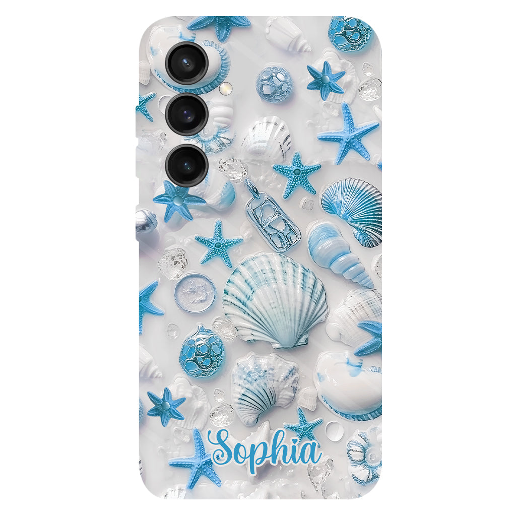 Beach Lovin' Girl - Personalized Sea Lover Full Print Phone Case