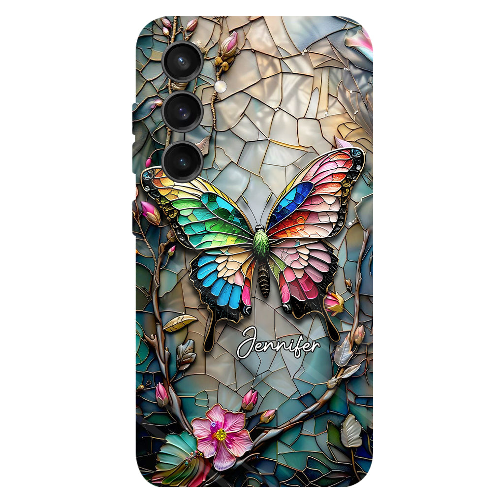 Love Butterflies - Personalized Butterfly Full Print Phone Case