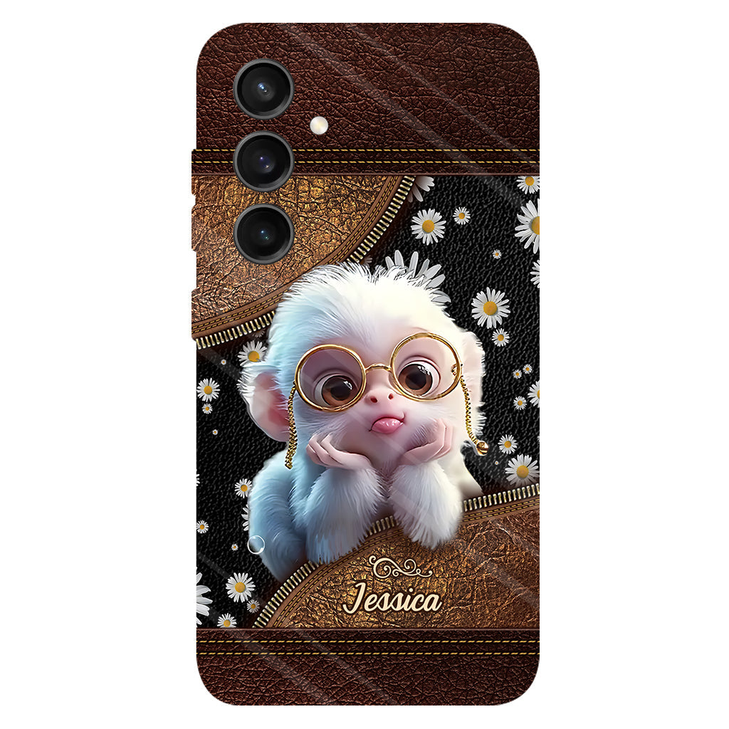 Cute Monkey - Personalized Full Print Phone Case