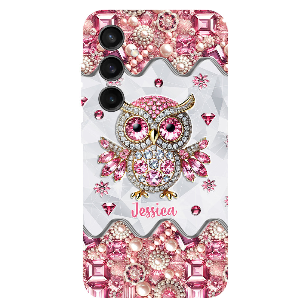 Just A Girl Who Loves Owls - Personalized Owl Full Print Phone Case