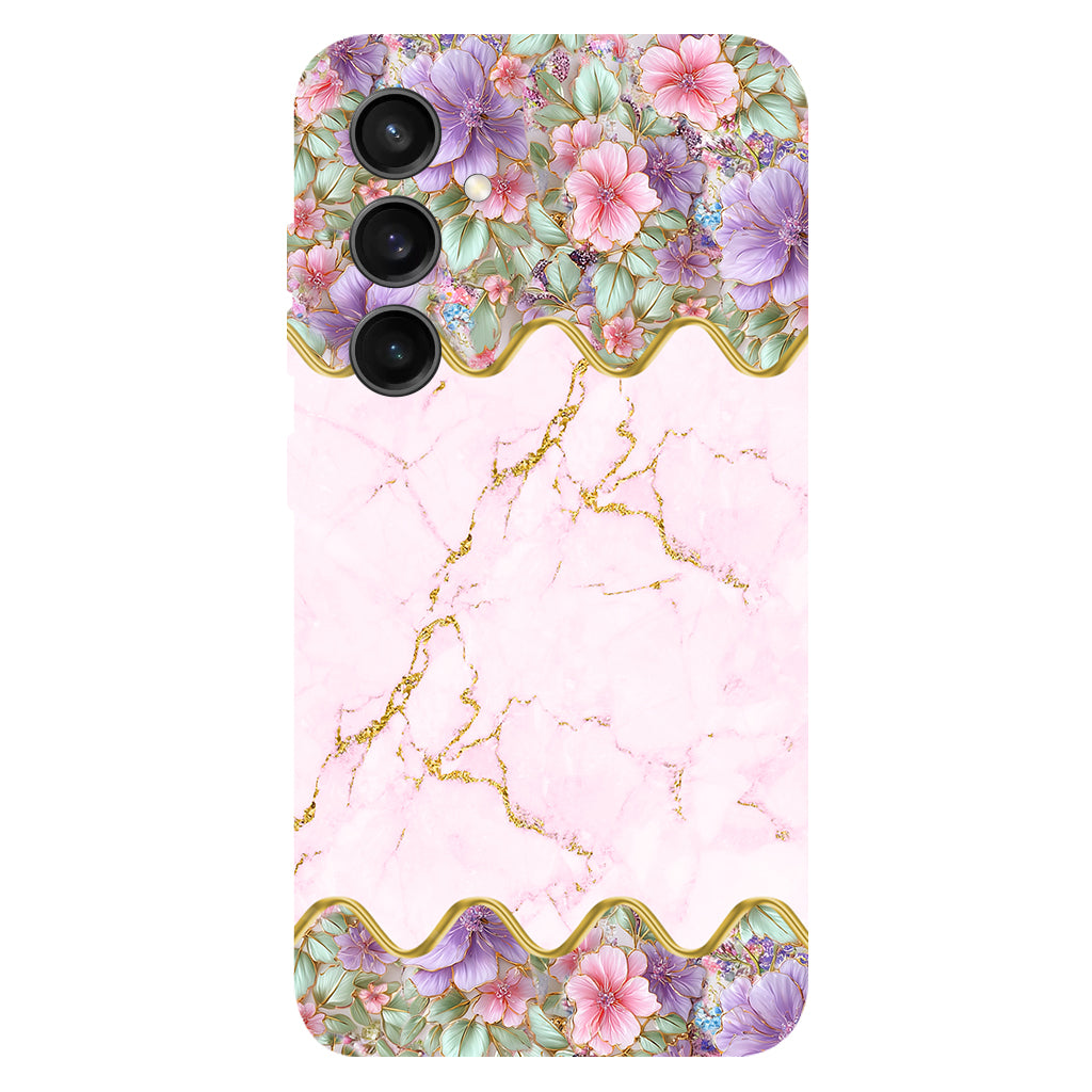Love Butterfly - Personalized Butterfly Full Print Phone Case & Phone Grip