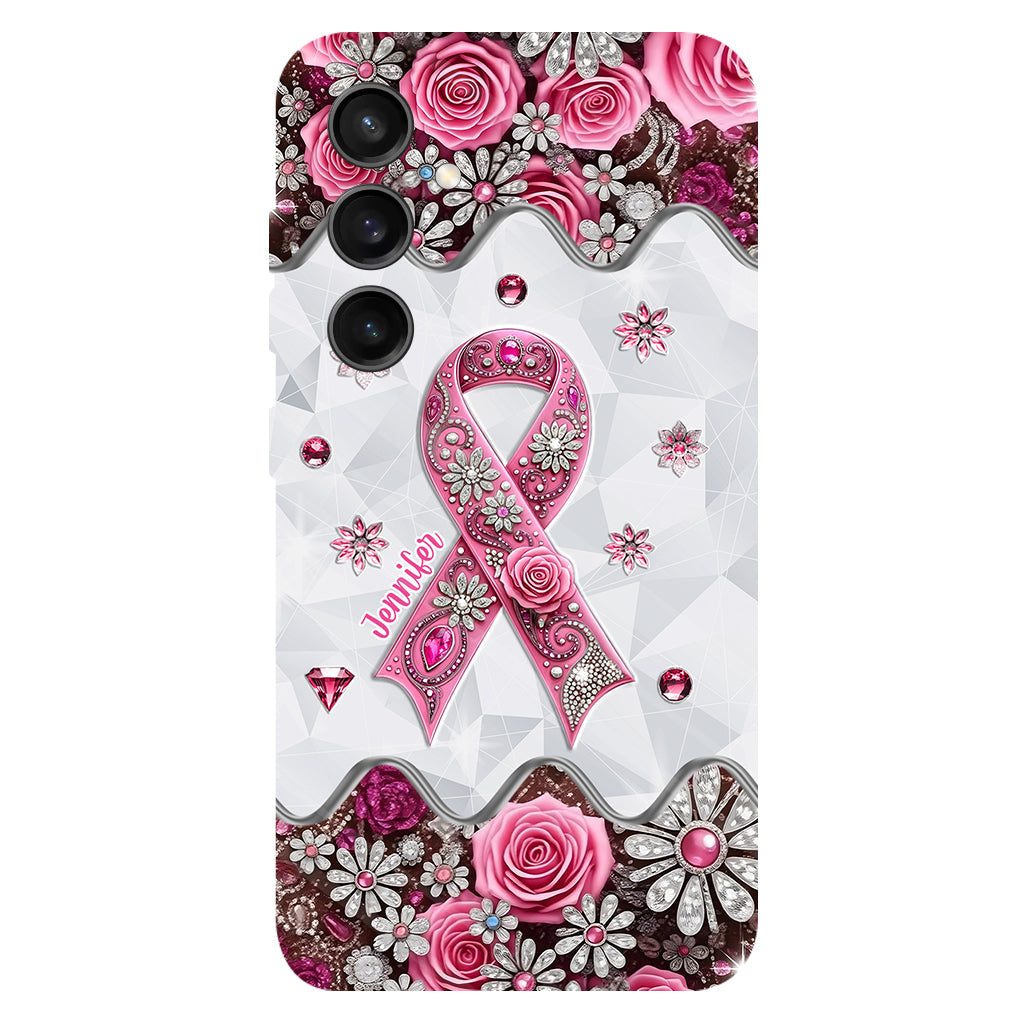 Breast Cancer Awareness - Personalized Breast Cancer Awareness Full Print Phone Case