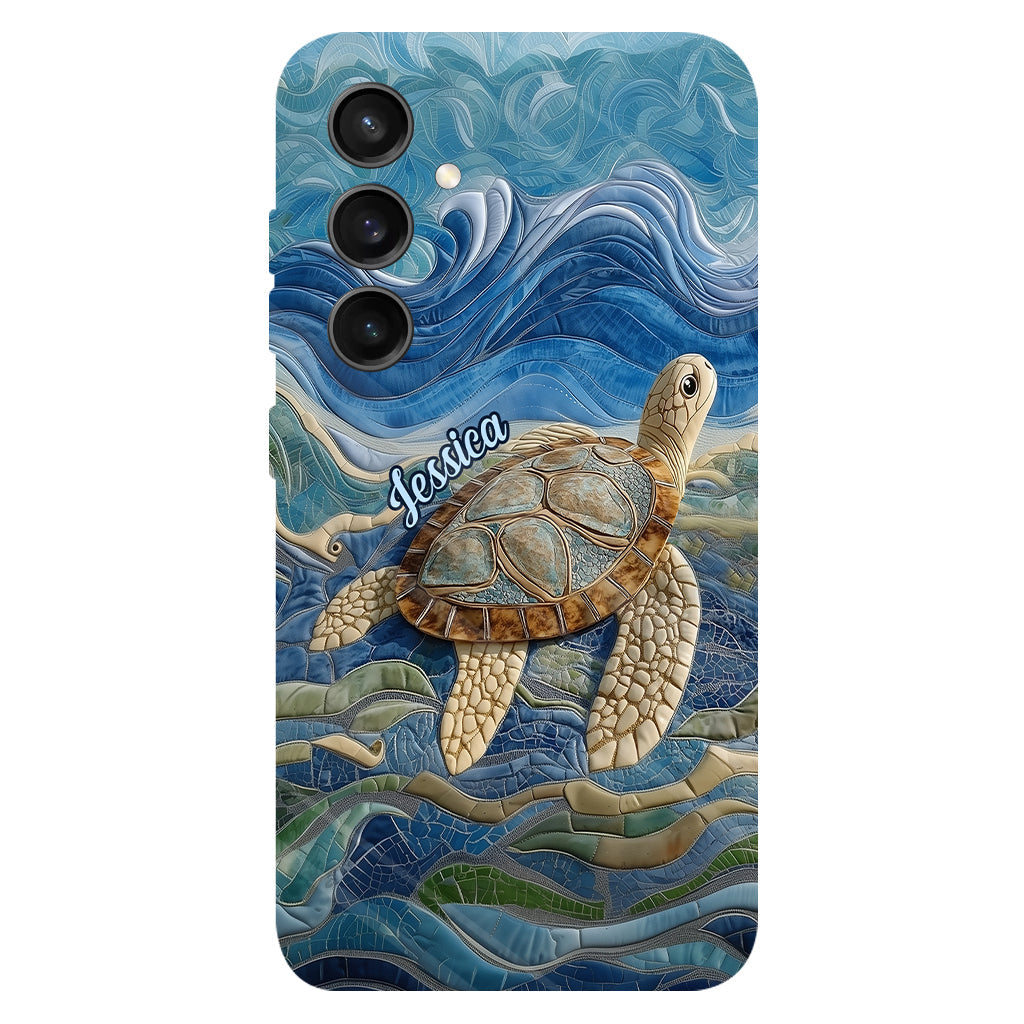 Love Turtles - Personalized Turtle Full Print Phone Case