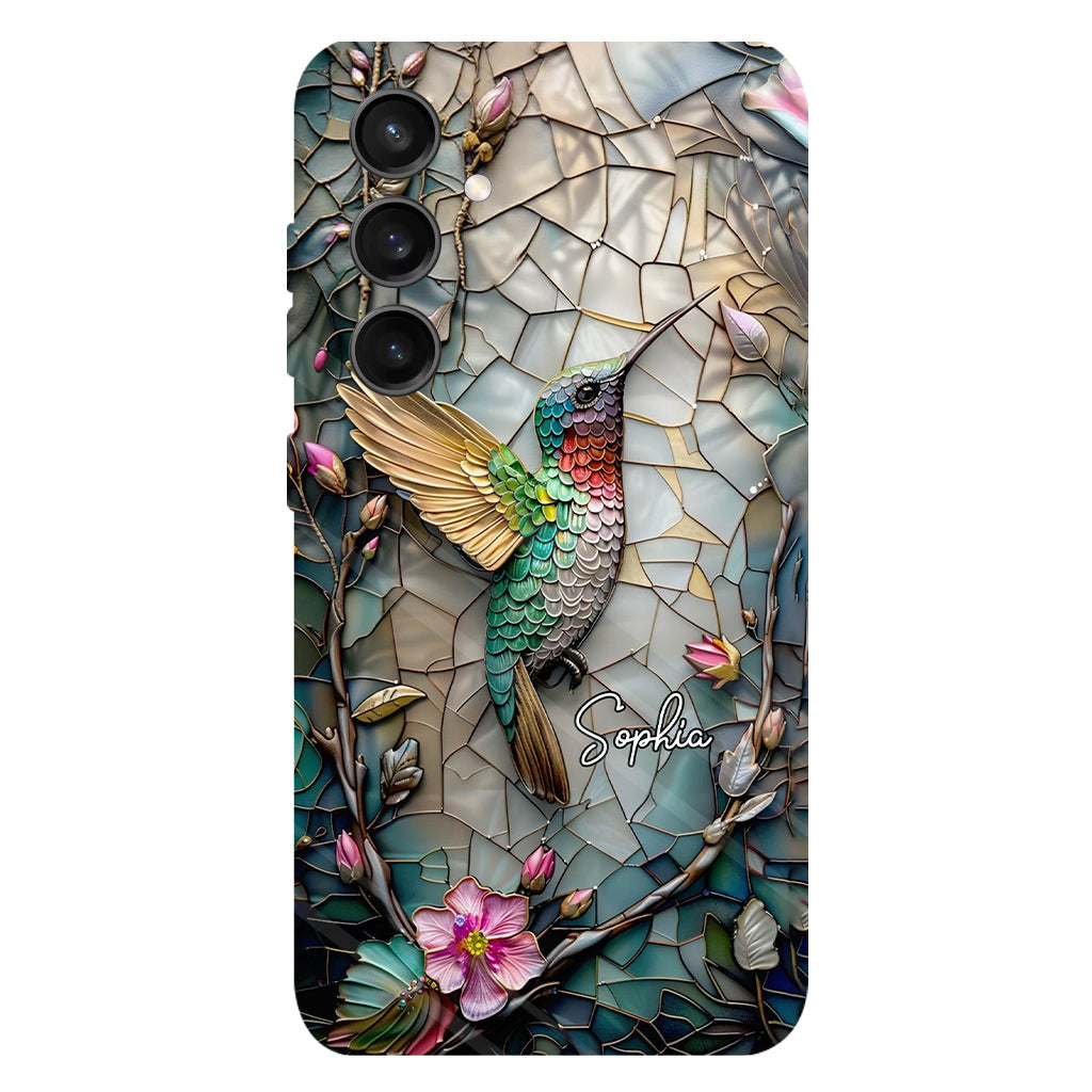 Artistic Hummingbird - Personalized Gardening Full Print Phone Case