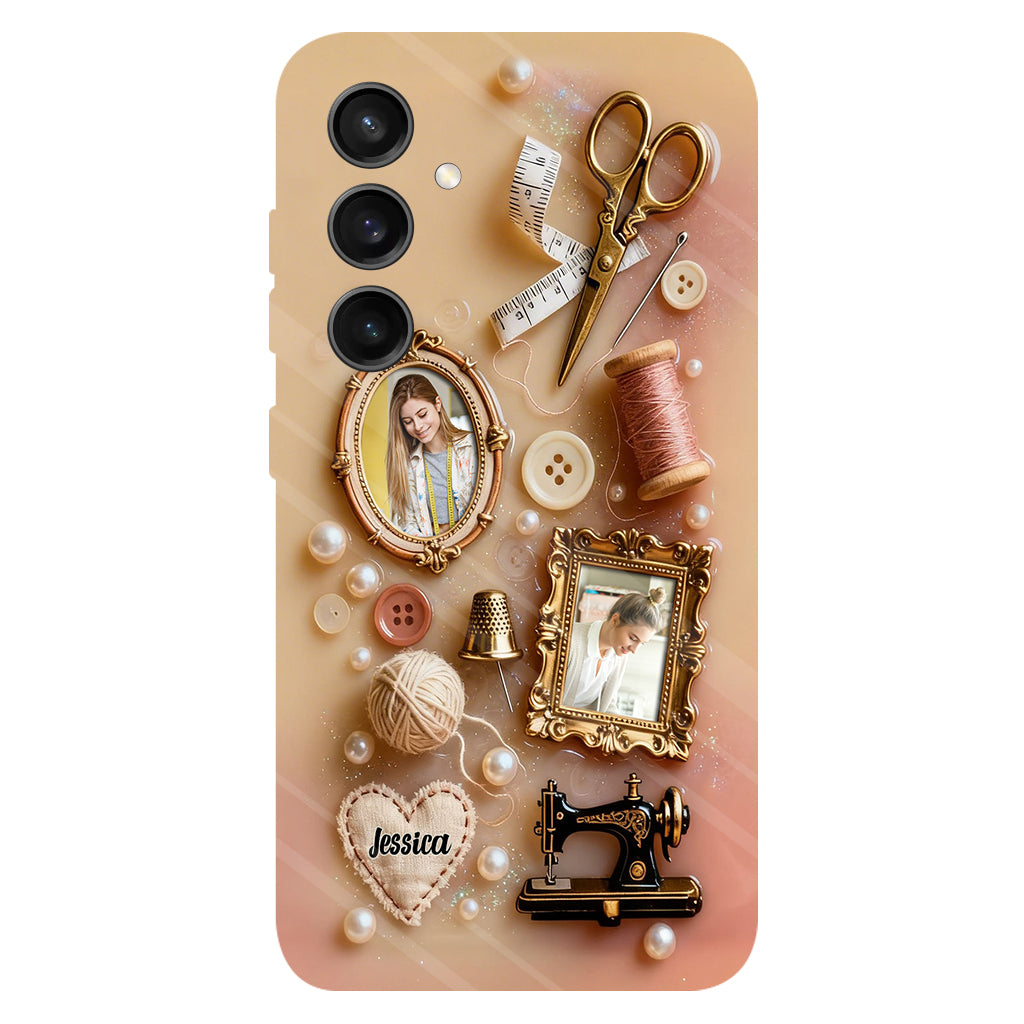 Love Sewing - Personalized Sewing Full Print Phone Case