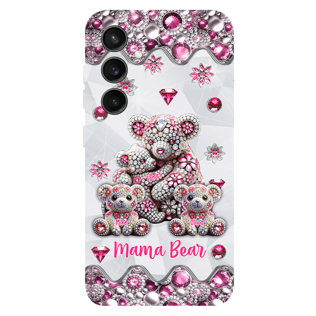 Mama Bear Gift For Mom, Grandma,.. - Personalized Mother Full Print Phone Case