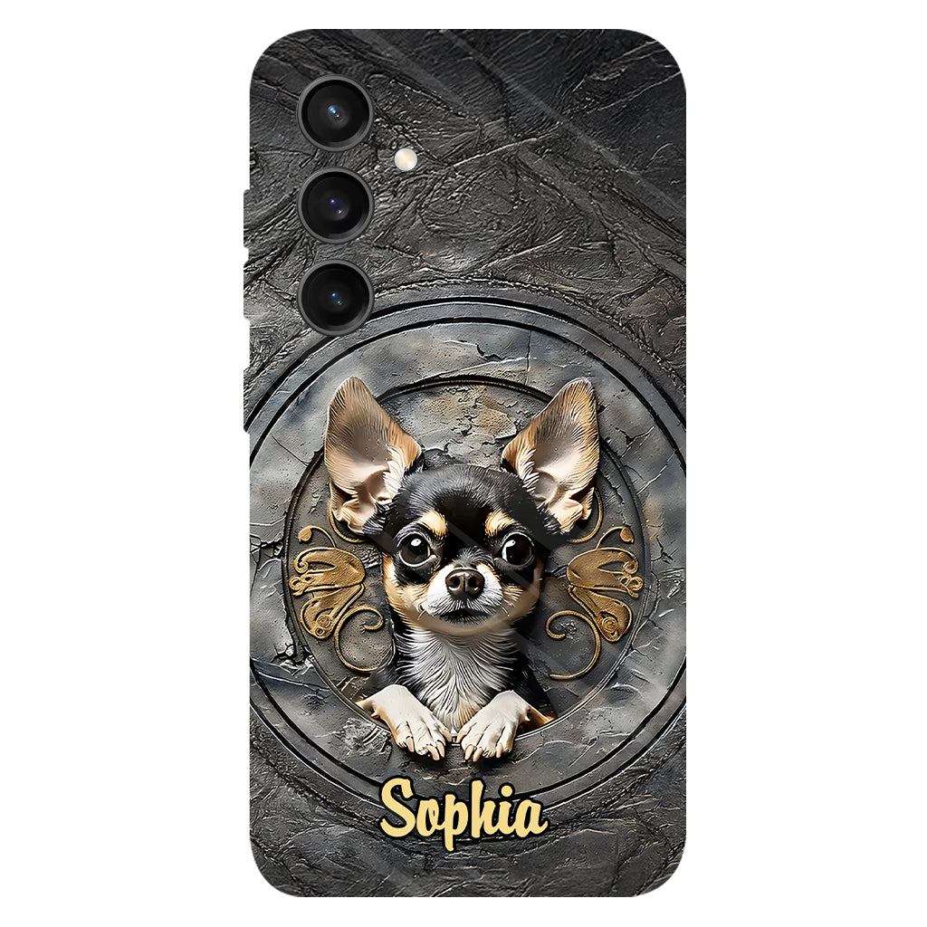 Adorable Chihuahua - Personalized Dog Full Print Phone Case