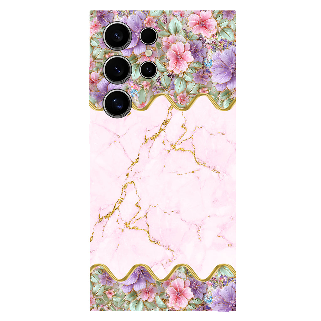 Love Butterfly - Personalized Butterfly Full Print Phone Case & Phone Grip
