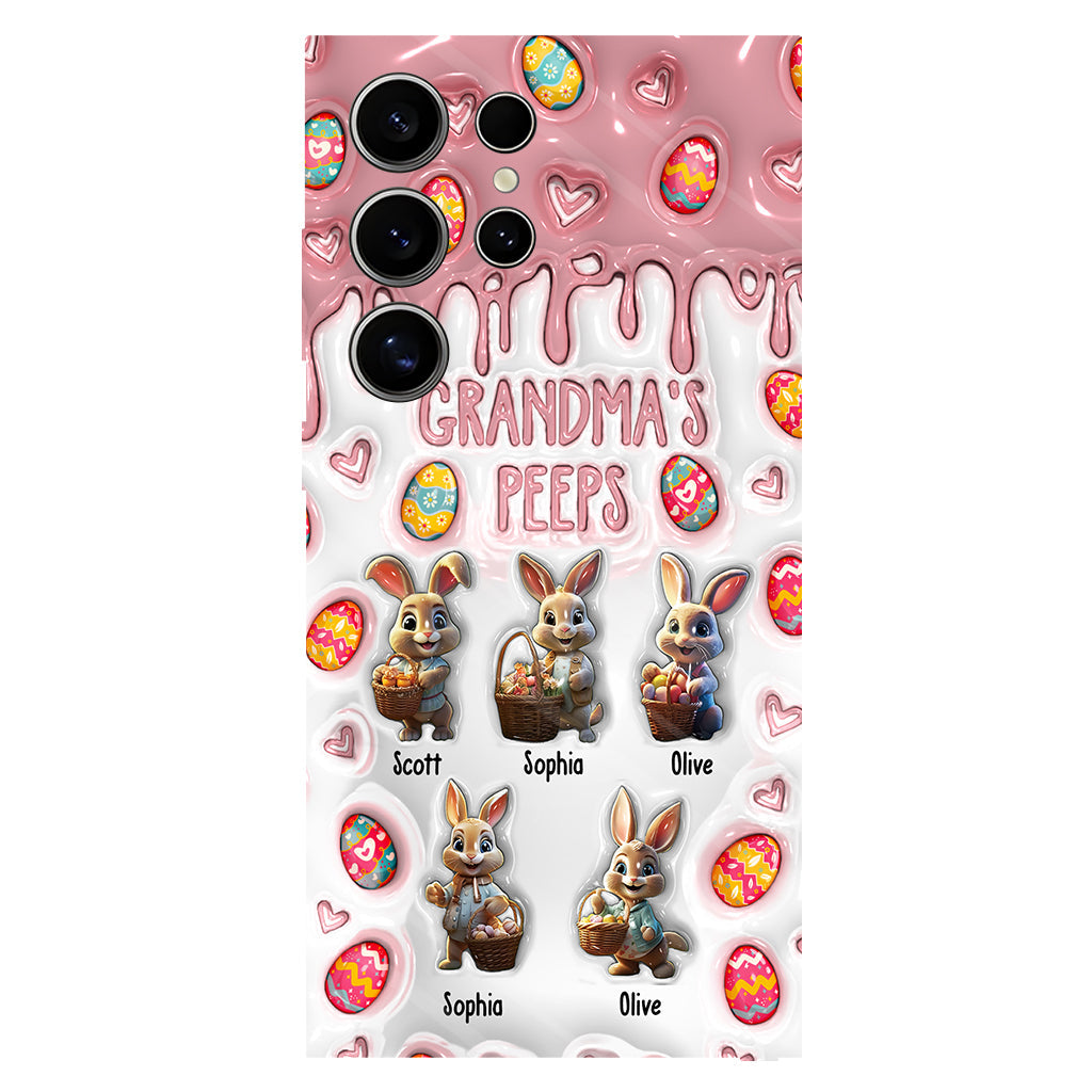 Grandma's Peeps - Personalized Grandma Full Print Phone Case