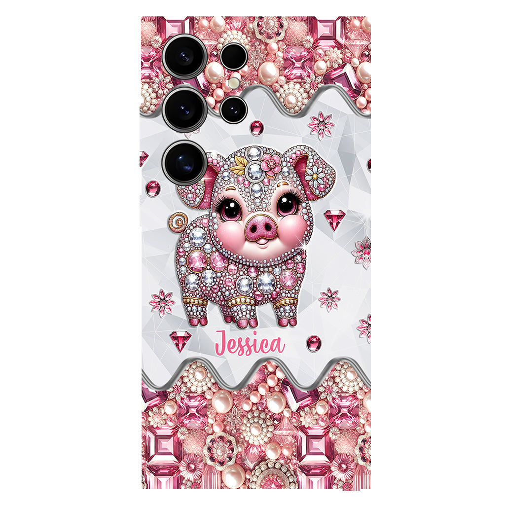 Cute Pig - Personalized Pig Lover Full Print Phone Case