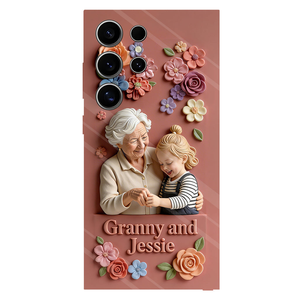 Perfect Gift For Her - Personalized Grandma Full Print Phone Case
