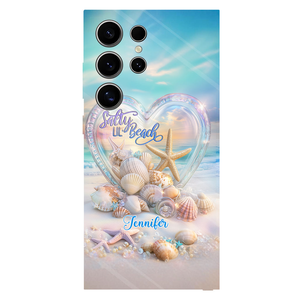 Salty Lil Beach - Personalized Sea Lover Full Print Phone Case