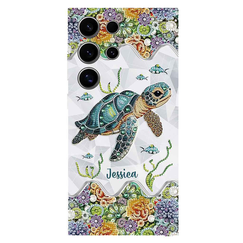 Just A Girl Who Loves Turtle - Personalized Turtle Full Print Phone Case