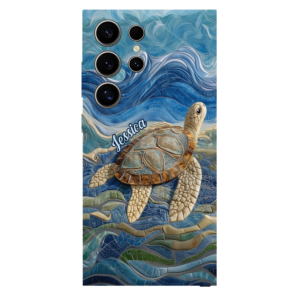 Love Turtles - Personalized Turtle Full Print Phone Case