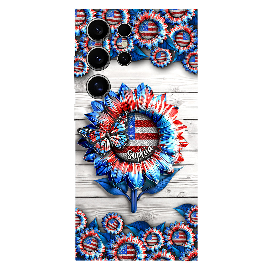 Love America - Personalized Independence Day/ 4th of July Full Print Phone Case