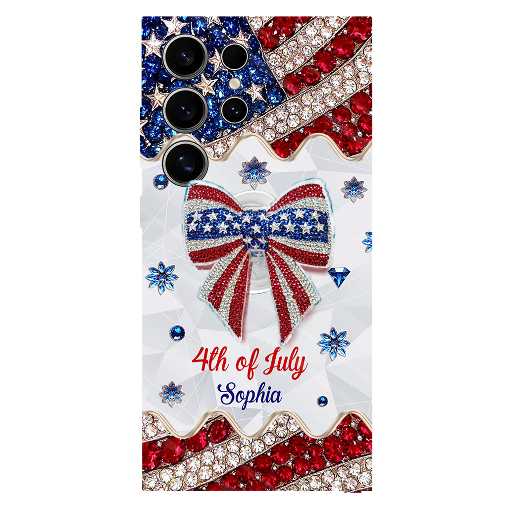 Independence Day - Personalized Independence Day/ 4th of July Full Print Phone Case & Phone Grip