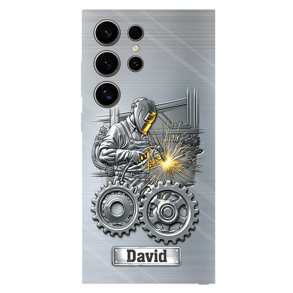 Strong Ones Become Welder - Personalized Welder Full Print Phone Case