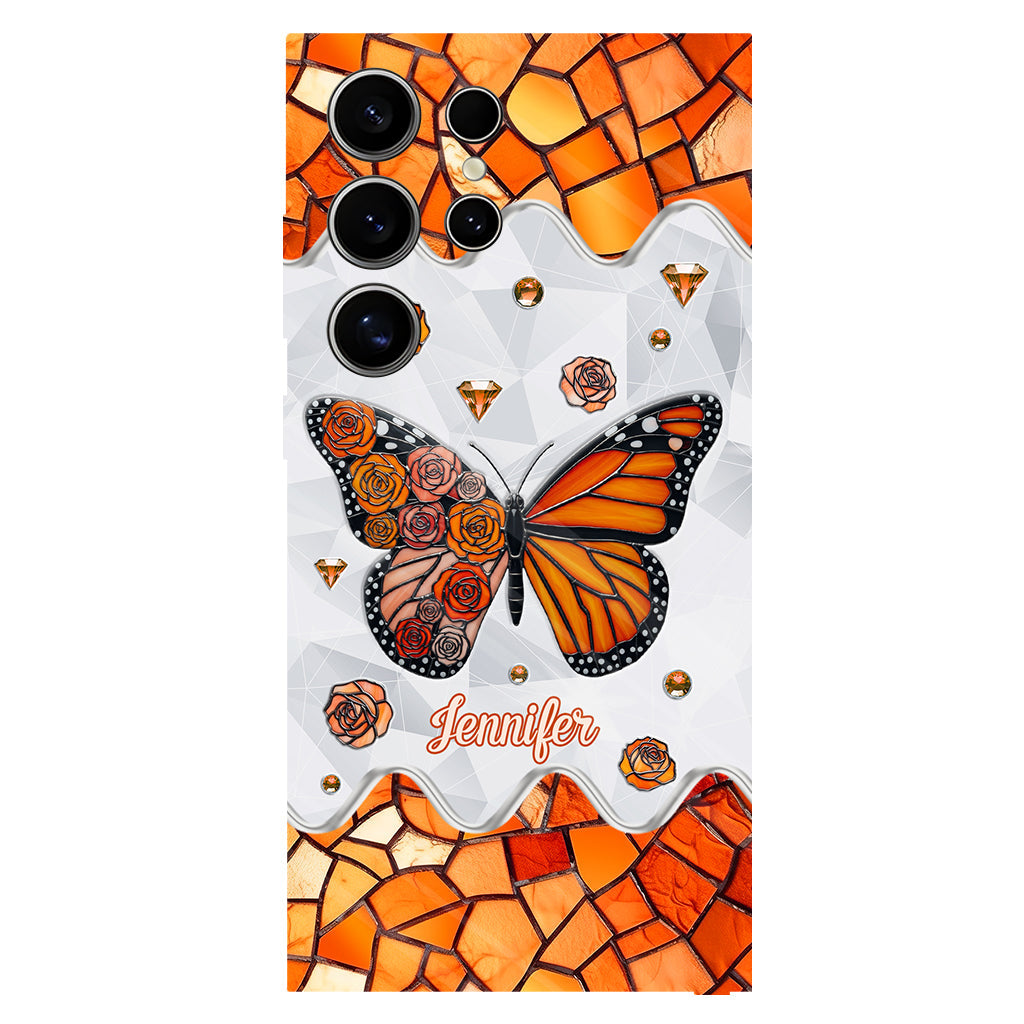 Beautiful Butterfly - Personalized Butterfly Full Print Phone Case