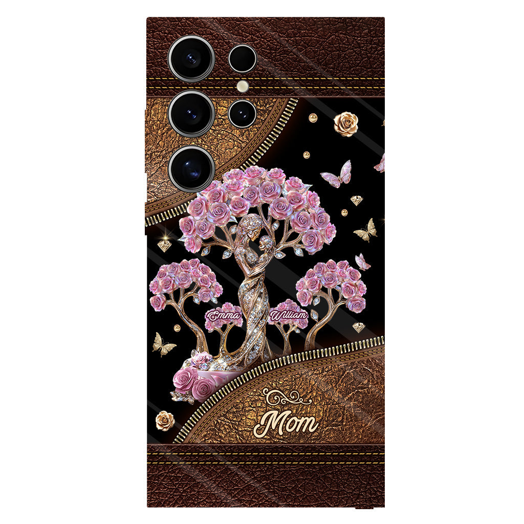 The Love Between Mother And Her Kids - Personalized Mother Full Print Phone Case