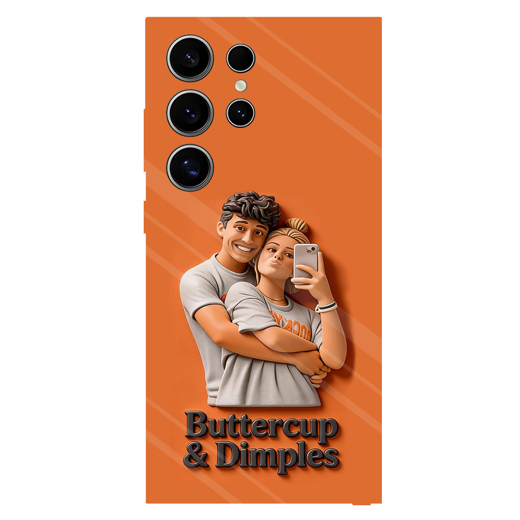 Custom From Any Photo - Perfect Valentine's Day Gift - Personalized Couple Full Print Phone Case